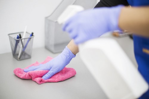 Cleaner preparing equipment for safe carpet cleaning